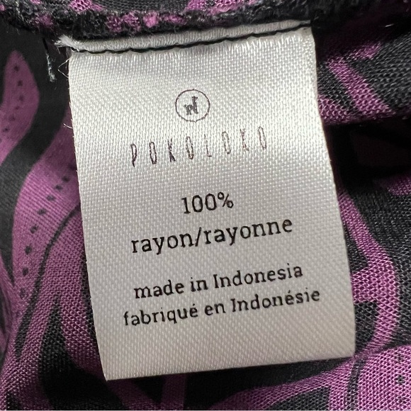 Pokoloko Cover-Up Kimono Mulberry Purple - Picture 7 of 10